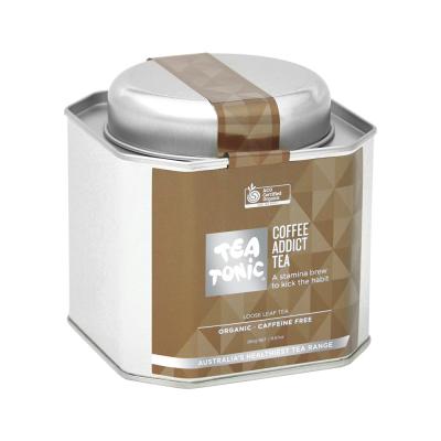 Tea Tonic Organic Coffee Addict Tea Caddy Tin 280g